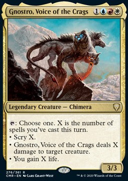 Gnostro, Voice of the Crags Foil & Non Foil Singles UK