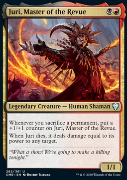 Juri, Master of the Revue Foil & Non Foil Singles UK