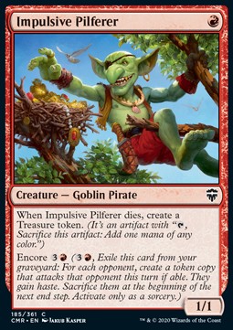 Impulsive Pilferer Foil & Non Foil Singles UK