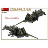 TACAM T-60 Romanian 76mm SPG MiniArt scale model kit - details of the engine 