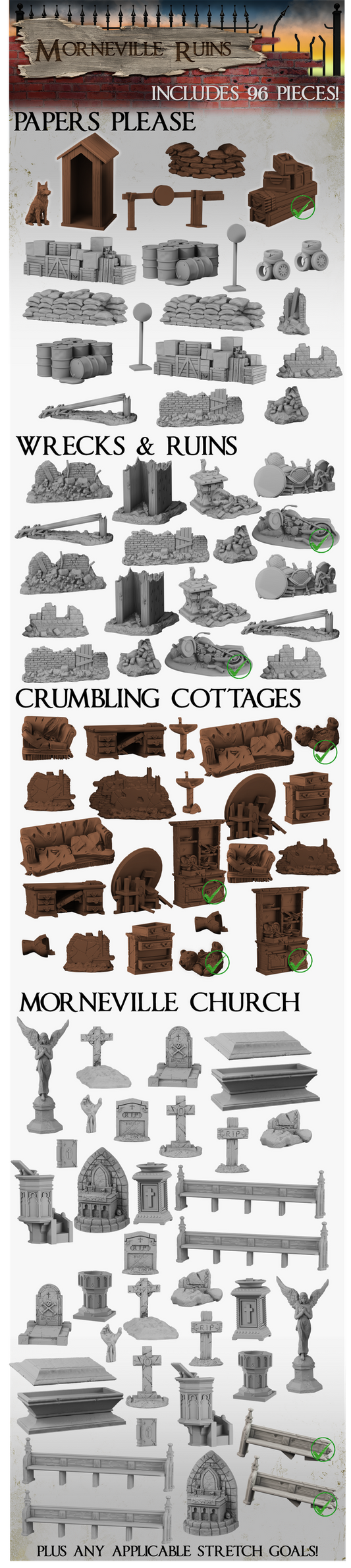 Terrain Crate Morneville Ruins (...