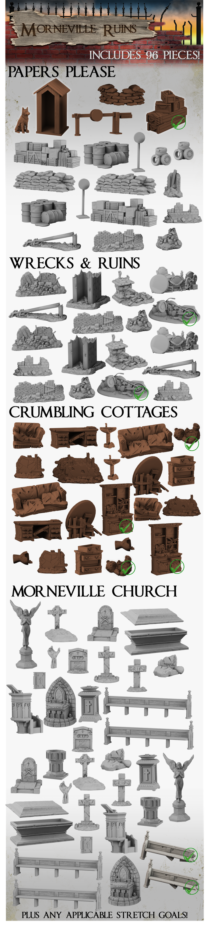 Terrain Crate Morneville Ruins (Kickstarter Edition) - KSTC112