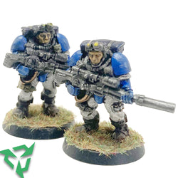 2x Ultramarine Sniper Scouts - Painted (Trade In)