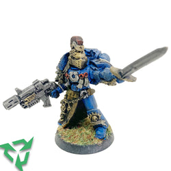 Ultramarines Melta Captain - Painted (Trade In)