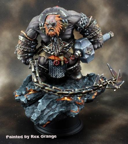 reaper miniatures 77593: Bluferg, Fire Giant Jailor
