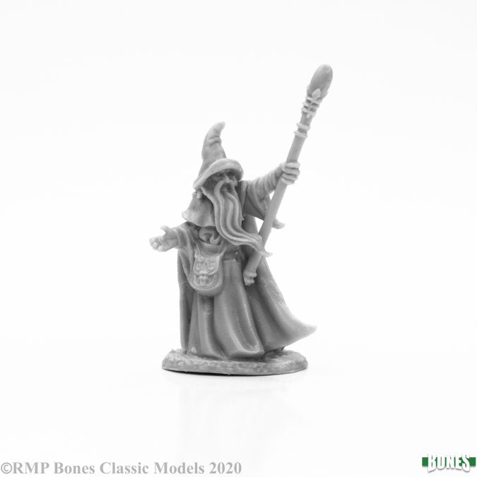 77664 - Arakus Landarazad, Wizard (Bones Black) :www.mightylancergames.co.uk