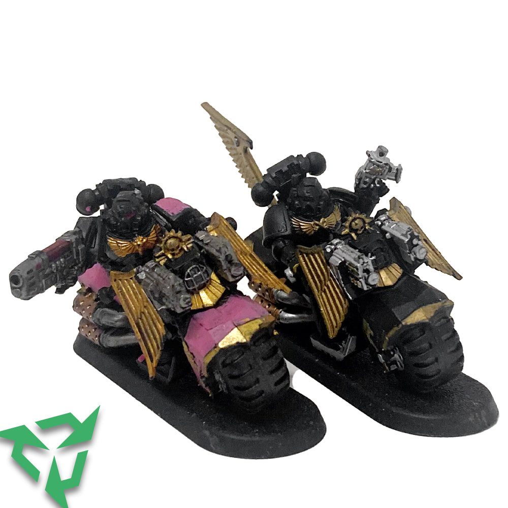 Space Marine Bikers - Part Painted (Trade In)