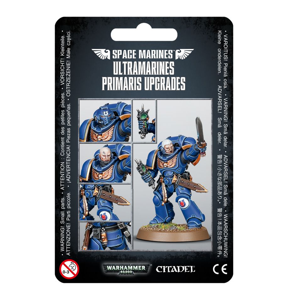 Space Marine Ultramarines Primaris Upgrades