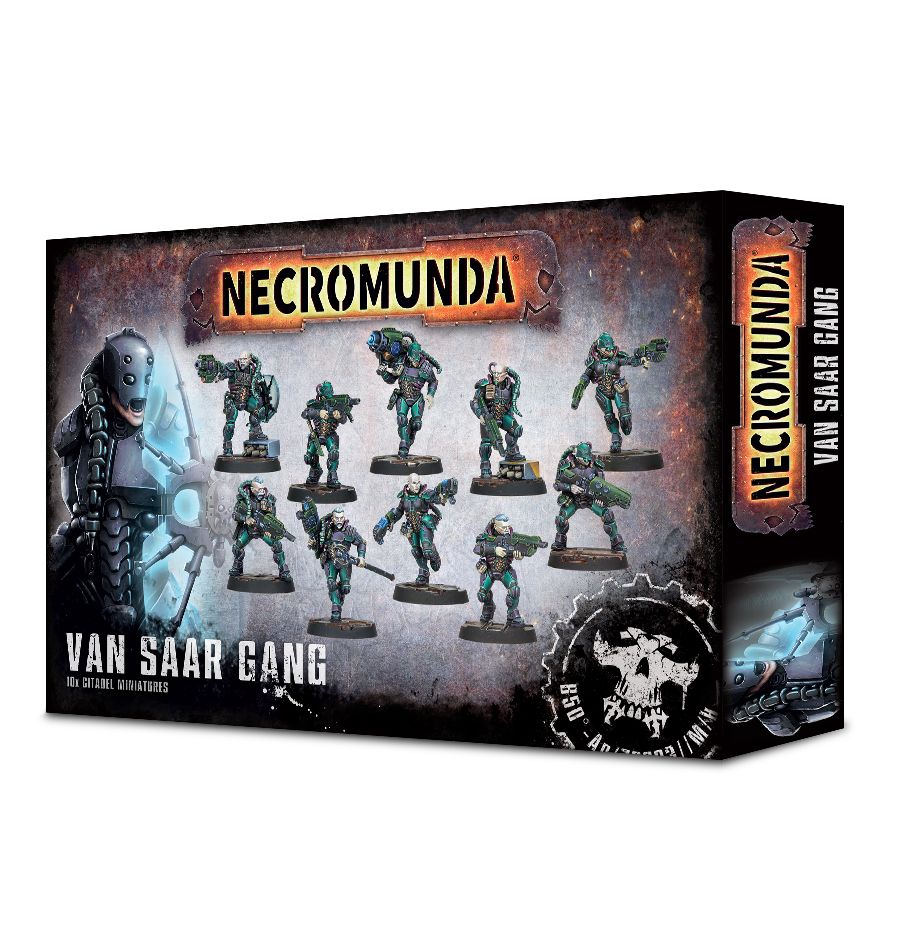 Van Saar Gang Necromunda: www.mightylancergames.co.uk