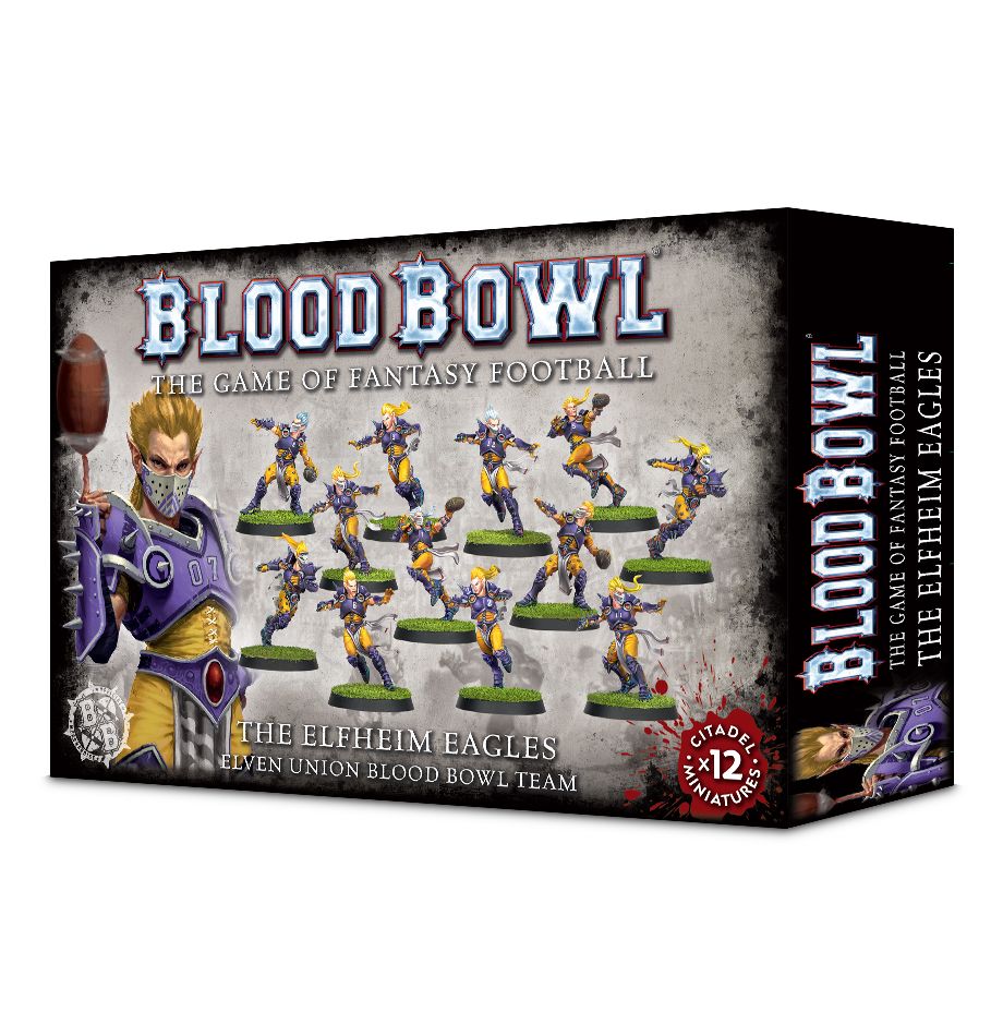 The Elfheim Eagles - Elf Team (Blood Bowl) :www.mightylancergames.co.uk
