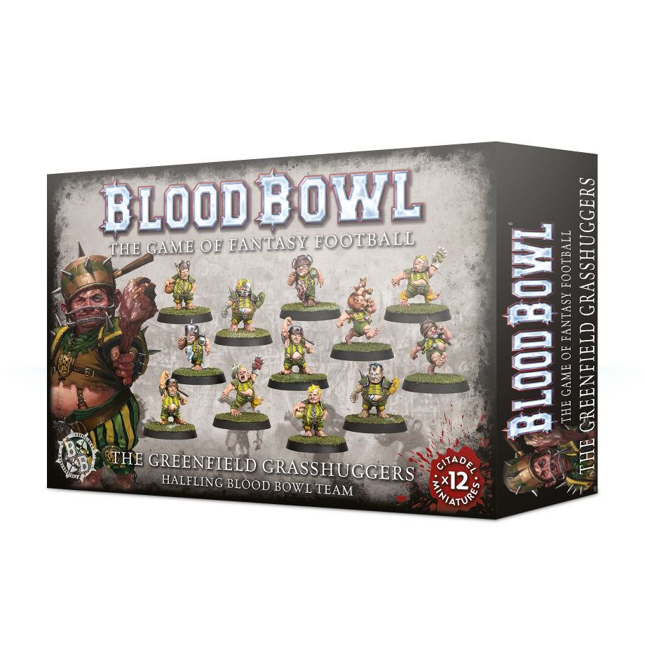 The Greenfield Grasshuggers - Blood Bowl :www.mightylancerames.co.uk
