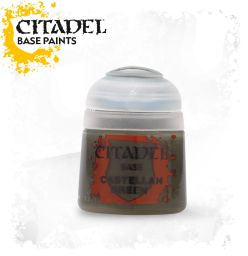 Citadel Base Paint - Castellan Green (12ml) :www.mightylancergames.co.uk