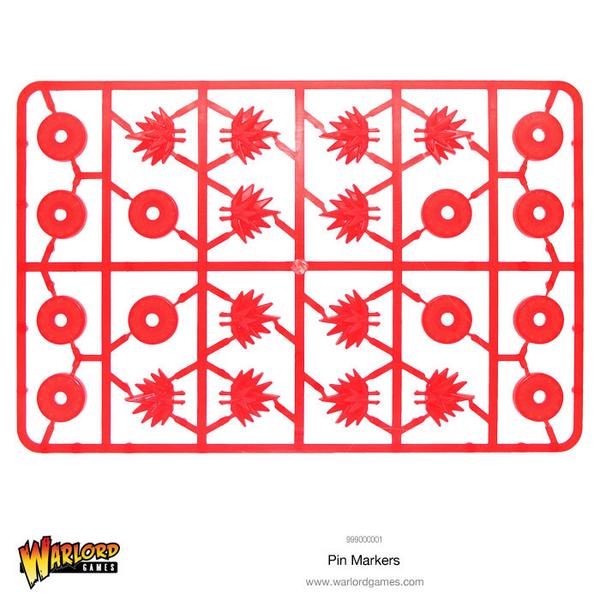 Pin Markers (Bolt Action & Beyond the Gates of Antares) :www.mightylancergames.co.uk