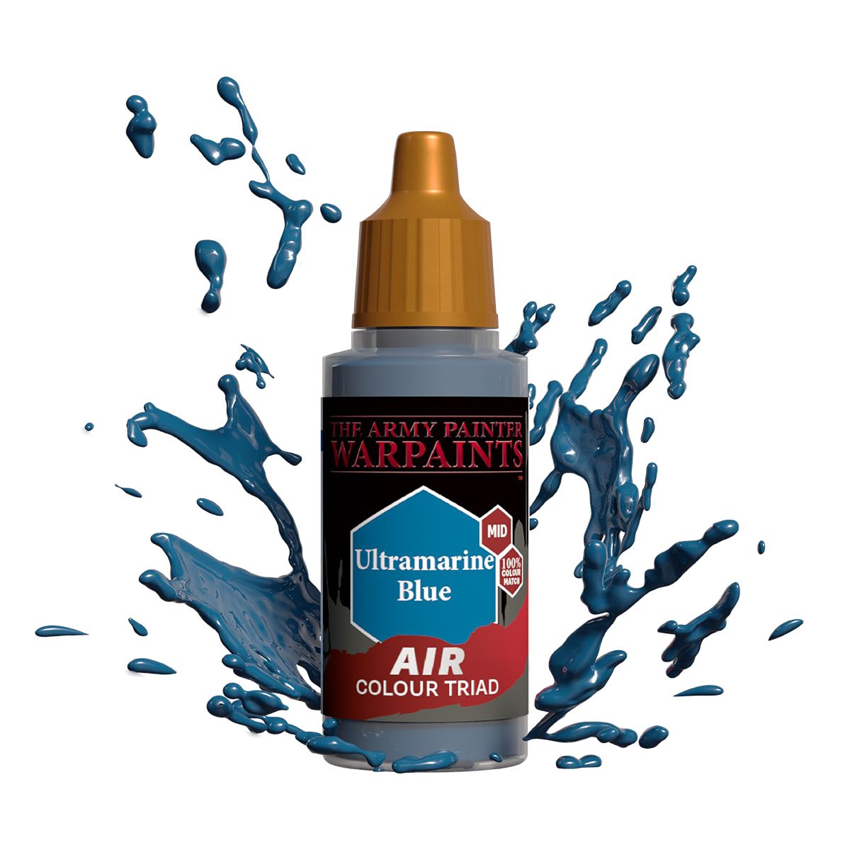 Ultramarine Blue Warpaint Air 18ml Mid - The Army Painter