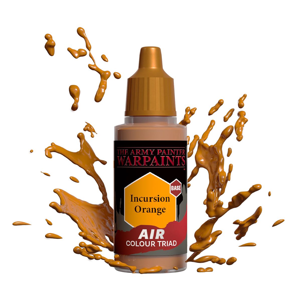 Incursion Orange Warpaint Air 18ml Base - The Army Painter