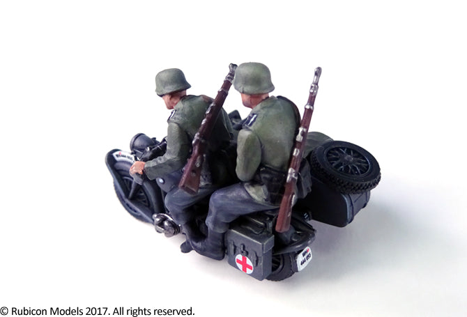 German Motorcycle R75 with Sidecar - Standard Version (Rubicon 280051) :www.mightylancergames.co.uk
