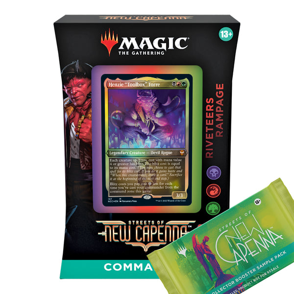 Riveteers Rampage Streets of New Capenna Commander Deck Mighty Lancer Games