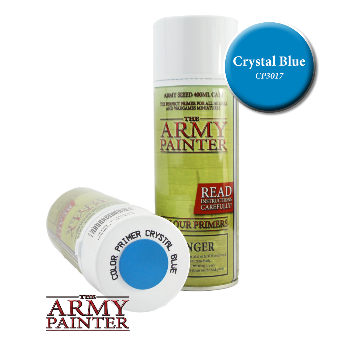 Army painter crystal blue spray primer 400ml