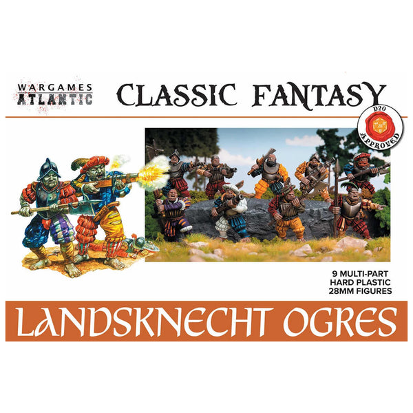 Landsknecht Ogres - Classic Fantasy - Wargames Atlanti