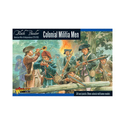 Colonial Militia Men Black Powder