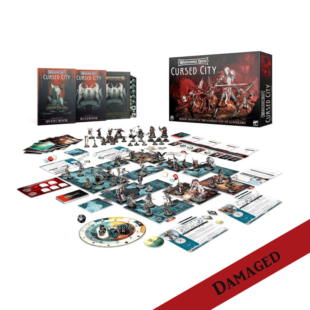 Warhammer Quest Cursed City - Damaged Box