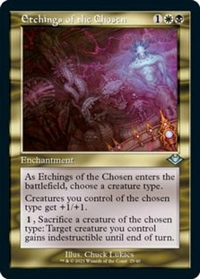 Etchings Of The Chosen Etched Retro Foil