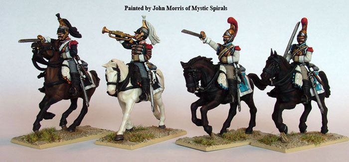 French Heavy Cavalry Napoleonic 1812-15 - Perry Miniatures (FN120) :www.mightylancergames.co.uk