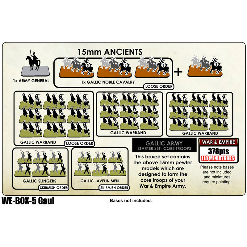 What's Inside the War & Empire Gallic Starter Army?