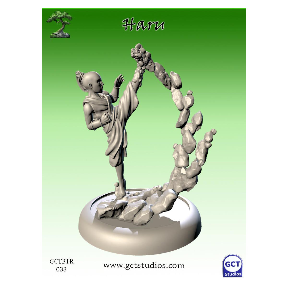 Haru Bushido Temple Of Ro-Kan Blister