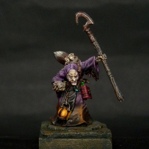 14317: Jos Gebbler, Mercenaries Mage sculpted by Gene Van Horne, painted by Kane Tensen