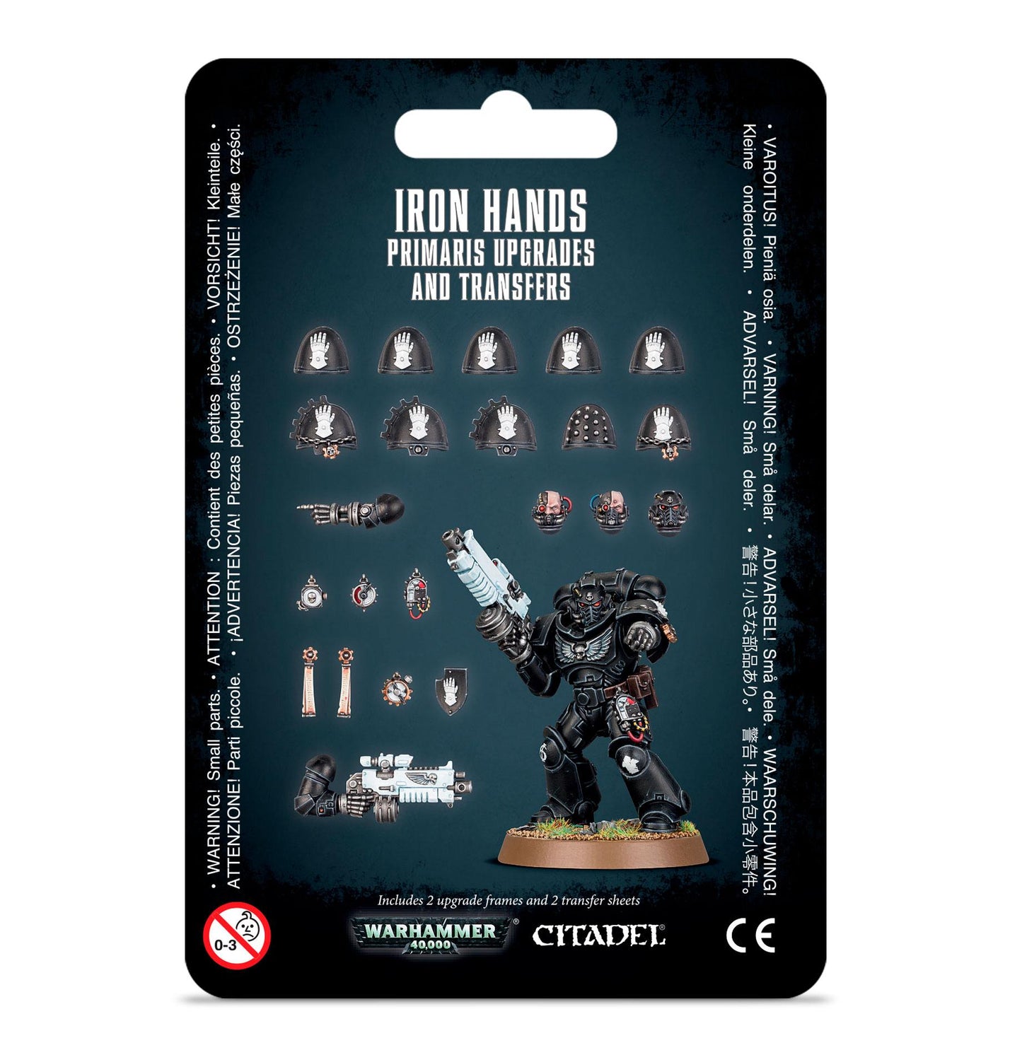 Iron Hands Primaris Upgrades and transfers
