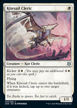 Kitesail Cleric MTG Zendikar Rising #020