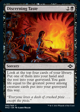 Discerning Taste Foil