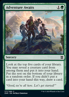 Adventure Awaits MTG Zendikar Rising #177