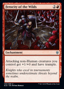 Ferocity of the Wilds Throne of Eldraine - 123 Non-Foil