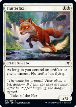 Flutterfox Throne of Eldraine - 012 Non-Foil