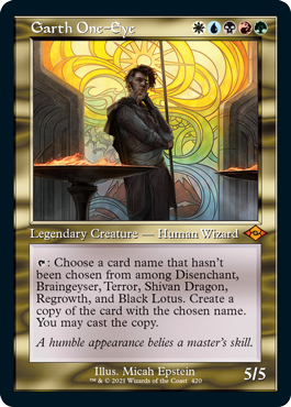 Garth One-Eye Retro Foil