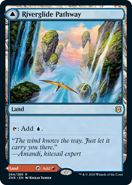 Riverglide Pathway // Lavaglide Pathway MTG Zendikar Rising #264