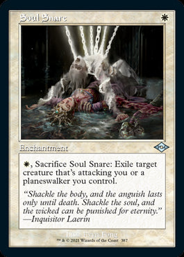 Soul Snare Retro Foil-Etched