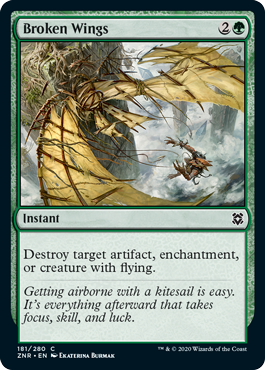 Broken Wings MTG Zendikar Rising #181