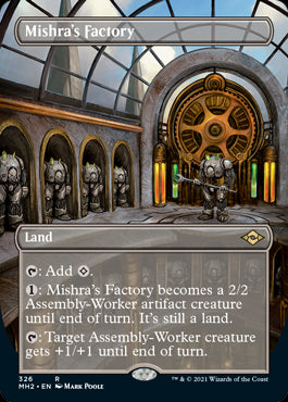 Mishra'S Factory Borderless Foil
