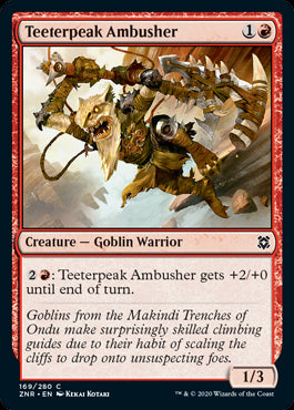 Teeterpeak Ambusher MTG Zendikar Rising #169
