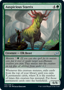 MTG Singles Ikoria | Auspicious Starrix 144
