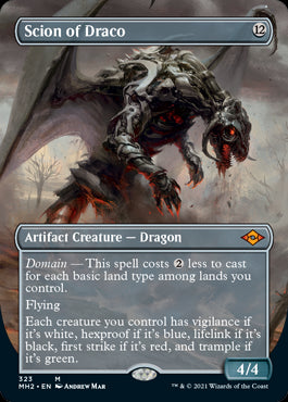 Scion Of Draco Borderless Foil