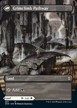 Borderless Brightclimb Pathway // Grimclimb Pathway MTG Zendikar Rising 285