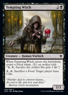 Tempting Witch Throne of Eldraine - 108 Non-Foil