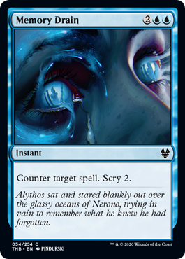 Memory Drain Theros Beyond Death - 054 Non-Foil