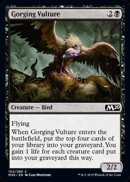 Gorging Vulture MTG Core 2020 - 102 Non-Foil