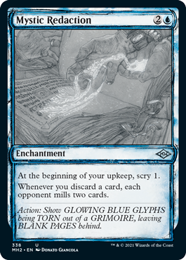 Mystic Redaction Showcase Foil