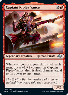 Captain Ripley Vance Foil